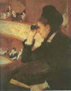 Mary Cassatt In the Loge oil painting reproduction